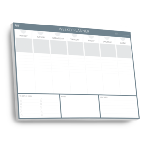 Weekly Desk Pad Planner A3