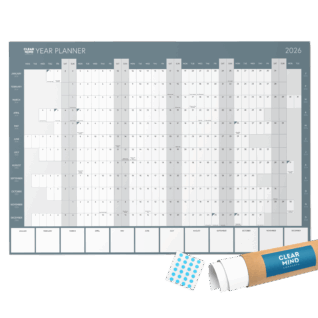 2026 Year Wall Planner A1 Size Rolled