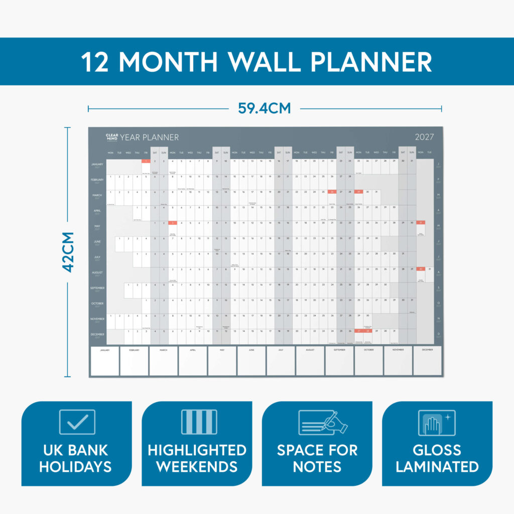 02_2027-A2-Rolled-Year-Wall-Planner-Calendar-Clear-Mind-Concepts_With-Tube-and-Sticky-Dots