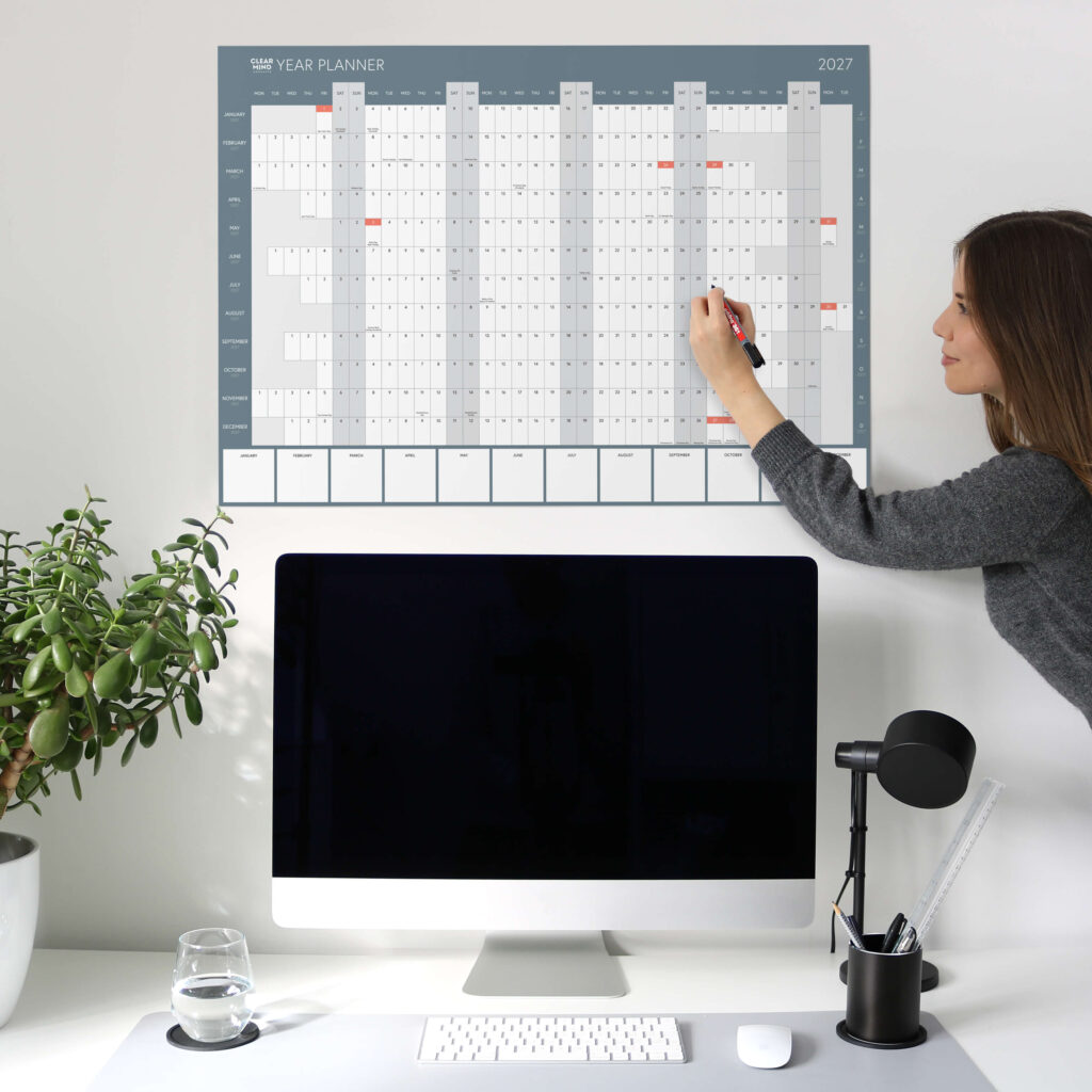 03_2027-A1-Rolled-Year-Wall-Planner-Calendar-Clear-Mind-Concepts_With-Tube-and-Sticky-Dots